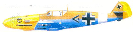 Bf109F2Trop гауптмана Эдуарда Ныомана Ливия декабрь 1941 г - фото 114
