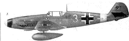 3 Bf109F4Z Trap желтая унтерофицера Франца Швайгера КастелъБенито - фото 12