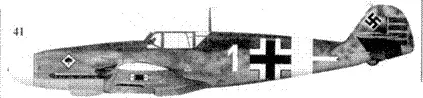 41 Bf109F4 белая 1 командира 4JG53 оберлейтенанта Герхарда Михальски - фото 138