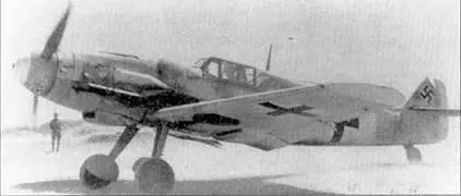 Взлет и посадка на самолетах Bf 109 всегда считались сложными режимами полета - фото 144