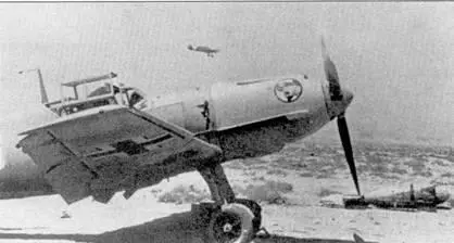 Аэродром АйнЭльГазала октябрь 1941 г Ни переднем плане истребитель Bf - фото 192