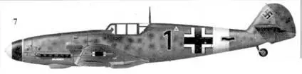 7 Bf109G1 черная 1 командира IIJG26 оберлейтенанта Юргена Вестфаля - фото 25