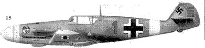 15 Bf109F4Trop красная 1 командира 2JG27 лейтенанта ГансаАрнольда - фото 41