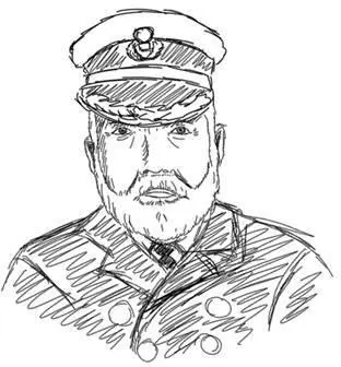CAPTAIN EDWARD J SMITH Captain Edward J Smith stood in the wheelhouse on - фото 3