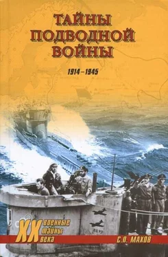 Сергей Махов Тайны подводной войны. 1914—1945 обложка книги