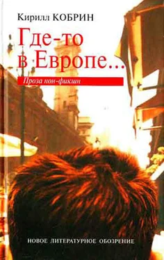 Кирилл Кобрин Где-то в Европе... обложка книги