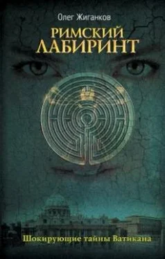 Олег Жиганков Римский Лабиринт обложка книги