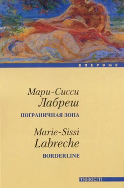 Мари-Сисси Лабреш Пограничная зона обложка книги