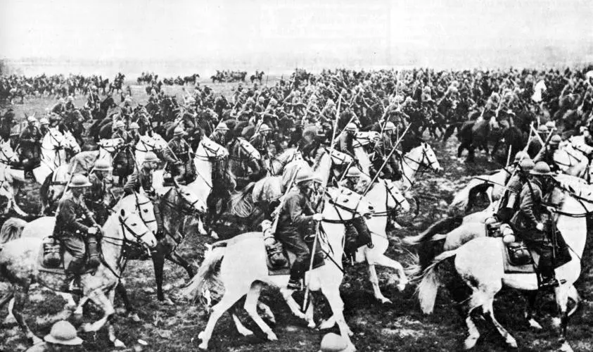 Польская кавалерия 1939 год Под откос пошел не только польский бронепоезд - фото 31