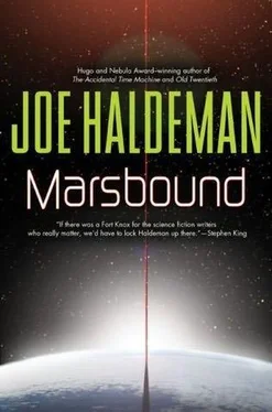 Joe Haldeman Marsbound обложка книги