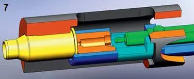 7 положение деталей затвора в конце отпирания 8 подвижная система в - фото 18