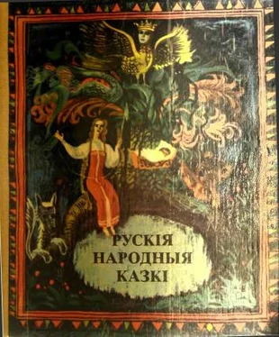 Аляксандр Афанасьеў Рускія народныя казкі обложка книги