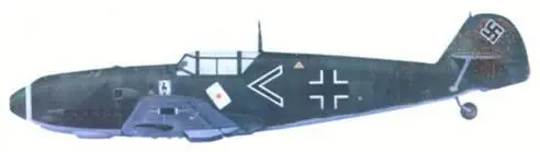 Bf 109E1 адъютанта IJG 51 оберлейтенанта Йозефа Приллера сентябрь 1939 - фото 19