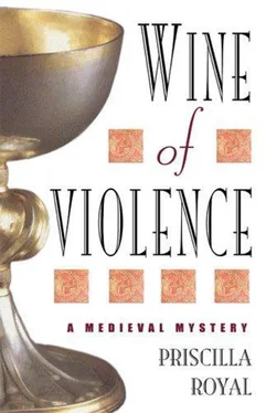 Priscilla Royal Wine of Violence обложка книги