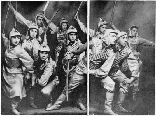 Так выглядел у обрантовцев танец Тачанка Русские люди К Симонова - фото 39