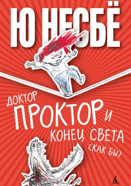 Ю Несбё Доктор Проктор и конец света (как бы) обложка книги