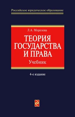 Людмила Морозова Теория государства и права обложка книги