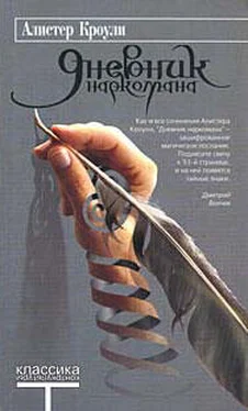 Алистер Кроули Дневник наркомана обложка книги