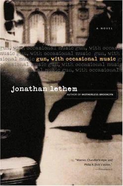 Jonathan Lethem Gun, with Occasional Music обложка книги