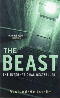 Anders Roslund The Beast обложка книги