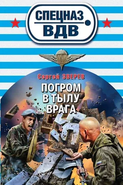 Сергей Зверев Погром в тылу врага обложка книги