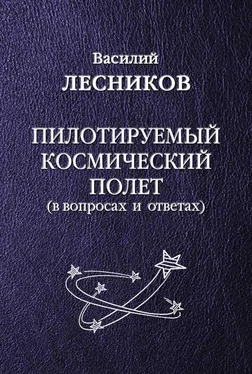 Василий Лесников Пилотируемый космический полет обложка книги