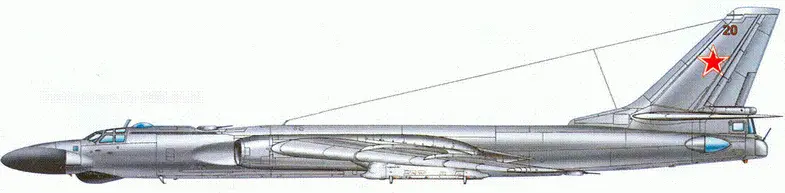 Ракетоносец Ту16К1026 Ту16КП ВВС Египта 1974 г Ракетоносец - фото 168