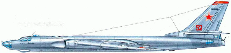 Ракетоносец Ту16К1116 Ракетоносецбомбардировщик Ту16К26Б Китайский - фото 170