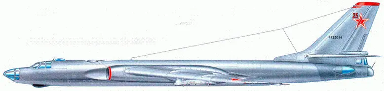 Ракетоносецбомбардировщик Ту16К26Б Китайский ядериый бомбардировщик Н6А - фото 171