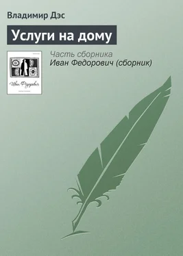 Владимир Дэс Услуги на дому обложка книги