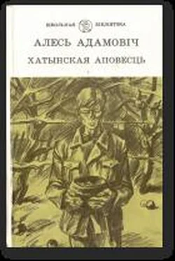 Алесь АлесьАдамовіч Хатынская аповесць обложка книги