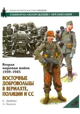 Сергей Дробязко Восточные добровольцы в вермахте, полиции и СС обложка книги