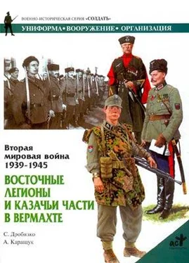 Сергей Дробязко Восточные легионы и казачьи части в Вермахте обложка книги