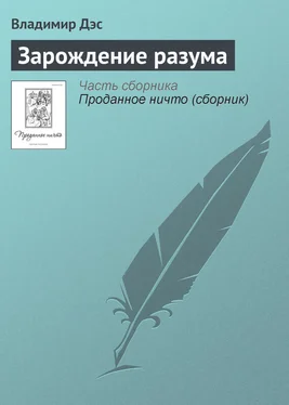 Владимир Дэс Зарождение разума обложка книги