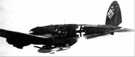 He 111H12 c планирующей бомбой BV143 В конце 1943 года приступили к выпуску - фото 24