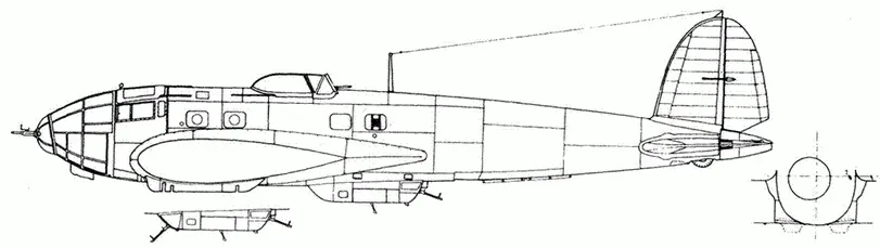 Не 111Н16 стандартная версия Не 111Н18 с радаром FuG 200 He 111H20R2 - фото 57