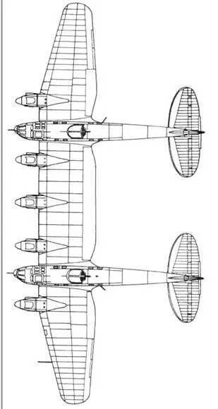 Heinkel He 111Z Перечень модификаций самолета Не 111 Не 111а V1 прототип с - фото 63