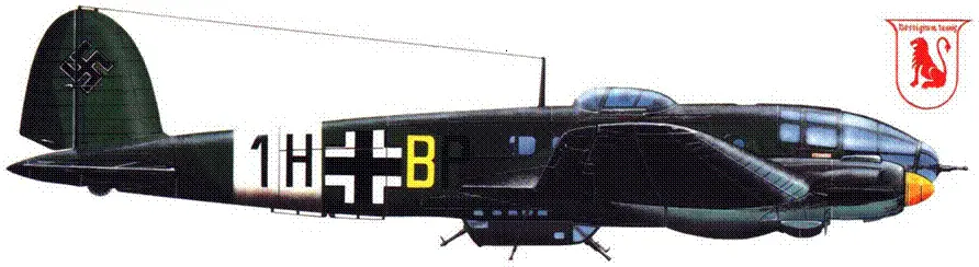 Не 111Н из KG 26 Не 111Н6 штаба StG3 Северная Африка 1941 г He - фото 96