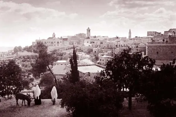 Панорама Вифлеема со стороны Иерусалима Фото 1898 г Тролль Я признаю - фото 27