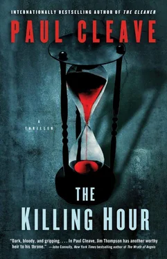 Paul Cleave The Killing Hour обложка книги