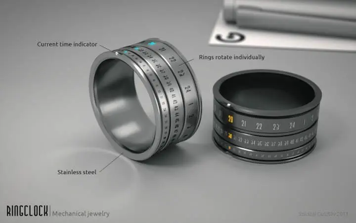 Заряжаются Ring Clock с помощью беспроводной индукционной станции стандарта Qi - фото 92