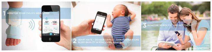 Owlet Baby Monitor работает на аккумуляторе которого хватает на два дня - фото 84