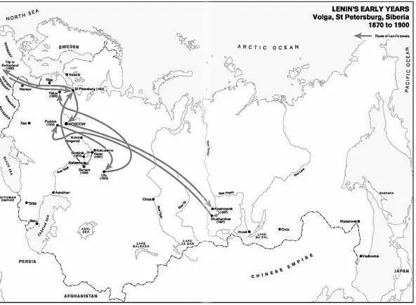 1 Lenins early years Volga St Petersburg Siberia 1870 to 1900 2 The - фото 1