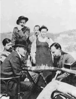 18 Alexander Bogdanov and Lenin play chess 1908 19 Lenins letter of - фото 22