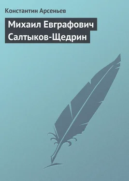 Константин Арсеньев Михаил Евграфович Салтыков-Щедрин обложка книги