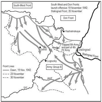 The Battle for Stalingrad On November 19 everything changed For months - фото 17