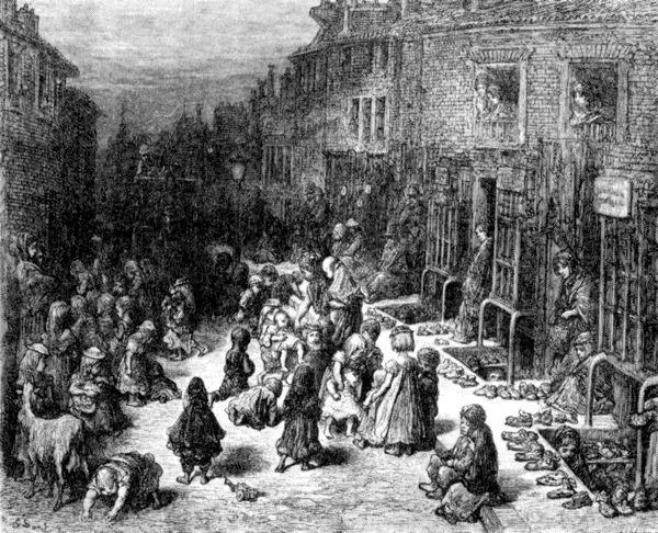 Дети трущоб Рисунок Гюстава Доре из книги Паломничество 1877 Уроженец - фото 3
