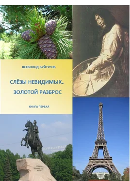 Всеволод Буйтуров Слезы Невидимых. Золотой Разброс. обложка книги