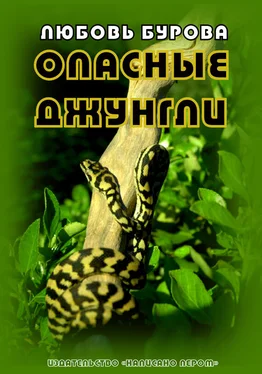 Любовь Бурова Опасные джунгли обложка книги