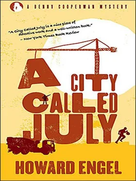 Howard Engel A City Called July обложка книги